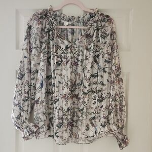 H&M Multicolor Floral Blouse